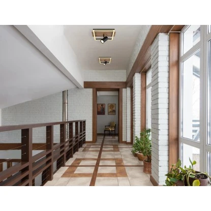 Globo LED-Deckenleuchte Kassu 2-flammig Schwarz Matt 320 X 270 X 150 Mm 3 Globo LED-Deckenleuchte Kassu 2-flammig Schwarz Matt 320 X 270 X 150 Mm