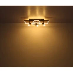 Globo LED-Deckenleuchte Kassu 2-flammig Schwarz Matt 320 X 270 X 150 Mm 19 Globo LED-Deckenleuchte Kassu 2-flammig Schwarz Matt 320 X 270 X 150 Mm -Globo Lighting 9007371433438 3749 S 07