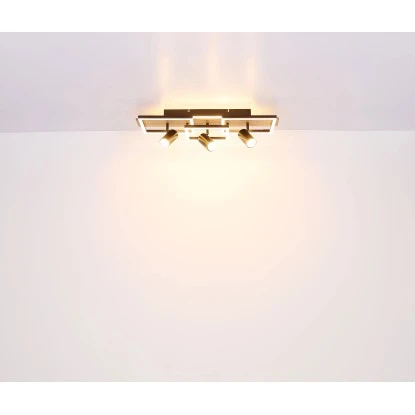 Globo LED-Deckenleuchte Kassu 2-flammig Schwarz Matt 320 X 270 X 150 Mm 11 Globo LED-Deckenleuchte Kassu 2-flammig Schwarz Matt 320 X 270 X 150 Mm – Bild 9