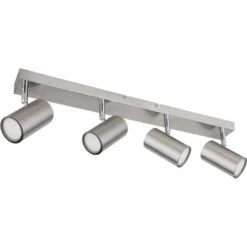 Globo Strahler Robby 4-flammig Nickel Matt 560 X 60 X 120 Mm -Globo Lighting 9007371433537 3749 S 02