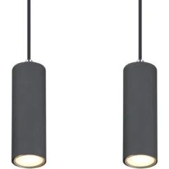 Globo Pendelleuchte Robby 4-flammig Graphit Dunkel 650 X 60 X 1200 Mm 11 Globo Pendelleuchte Robby 4-flammig Graphit Dunkel 650 X 60 X 1200 Mm -Globo Lighting 9007371433544 3749 CU 01