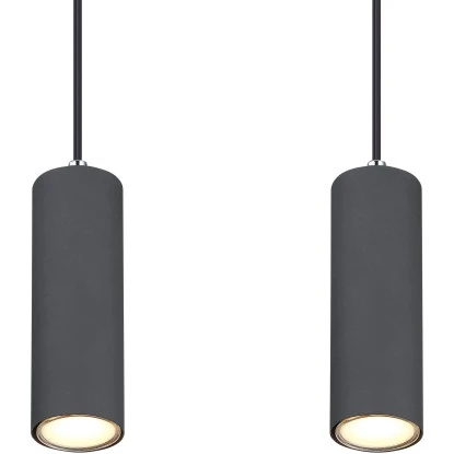 Globo Pendelleuchte Robby 4-flammig Graphit Dunkel 650 X 60 X 1200 Mm 7 Globo Pendelleuchte Robby 4-flammig Graphit Dunkel 650 X 60 X 1200 Mm – Bild 5