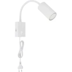 Globo Wandlampe Robby 1-flammig Weiß 70 X 440 Mm -Globo Lighting 9007371433575 3749 S 02