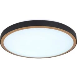 Globo LED-Deckenleuchte Sammi 1-flammig Schwarz-Weiß 420 X 95 Mm 17 Globo LED-Deckenleuchte Sammi 1-flammig Schwarz-Weiß 420 X 95 Mm -Globo Lighting 9007371433636 3749 S 05