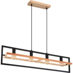 Globo Pendelleuchte Erica 4-flammig Dunkelbraun 980 X 200 X 1500 Mm -Globo Lighting 9007371433711 3749 S 03