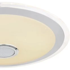 Globo LED-Deckenleuchte Dunny 2-flammig Weiß 430 X 105 Mm -Globo Lighting 9007371433827 3749 CU 01
