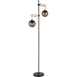 Globo Stehlampe Ma X I 2-flammig Schwarz Matt 510 X 250 X 1680 Mm 16 Globo Stehlampe Ma X I 2-flammig Schwarz Matt 510 X 250 X 1680 Mm -Globo Lighting 9007371433841 3749 S 03