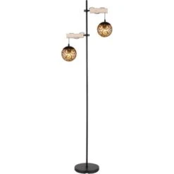 Globo Stehlampe Ma X I 2-flammig Schwarz Matt 510 X 250 X 1680 Mm 15 Globo Stehlampe Ma X I 2-flammig Schwarz Matt 510 X 250 X 1680 Mm -Globo Lighting 9007371433841 3749 S 04