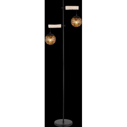 Globo Stehlampe Ma X I 2-flammig Schwarz Matt 510 X 250 X 1680 Mm 8 Globo Stehlampe Ma X I 2-flammig Schwarz Matt 510 X 250 X 1680 Mm – Bild 6