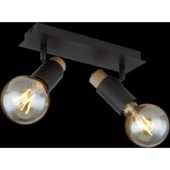 Globo Strahler Matti 2-flammig Schwarz Matt 295 X 80 X 145 Mm 18 Globo Strahler Matti 2-flammig Schwarz Matt 295 X 80 X 145 Mm -Globo Lighting 9007371433872 3749 S 02