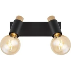 Globo Strahler Matti 2-flammig Schwarz Matt 295 X 80 X 145 Mm 17 Globo Strahler Matti 2-flammig Schwarz Matt 295 X 80 X 145 Mm -Globo Lighting 9007371433872 3749 S 06