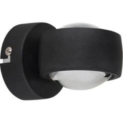 Globo LED-Wandleuchte Randi 2-flammig Schwarz Matt 75 X 70 Mm -Globo Lighting 9007371433988 3749 S 04