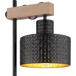 Globo Tischlampe Rielly 1-flammig Schwarz Matt 310 X 180 X 550 Mm -Globo Lighting 9007371434145 3749 CU 02