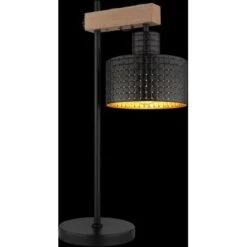 Globo Tischlampe Rielly 1-flammig Schwarz Matt 310 X 180 X 550 Mm -Globo Lighting 9007371434145 3749 S 02