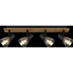 Globo Strahler Claude 4-flammig Dunkelbraun-Rauchfarben 500 X 70 X 155 Mm -Globo Lighting 9007371434213 3749 S 05