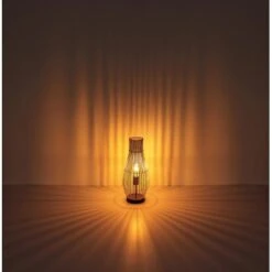 Globo Tischlampe Laglio 1-flammig Naturfarben 195 X 475 Mm 15 Globo Tischlampe Laglio 1-flammig Naturfarben 195 X 475 Mm -Globo Lighting 9007371434220 3749 S 05