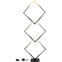 Globo LED-Stehlampe 1-flammig Schwarz Matt 490 X 200 X 1300 Mm 10 Globo LED-Stehlampe 1-flammig Schwarz Matt 490 X 200 X 1300 Mm -Globo Lighting 9007371434756 3749 1