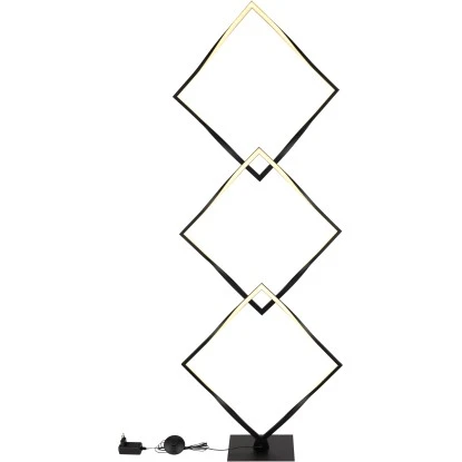 Globo LED-Stehlampe 1-flammig Schwarz Matt 490 X 200 X 1300 Mm 6 Globo LED-Stehlampe 1-flammig Schwarz Matt 490 X 200 X 1300 Mm – Bild 4