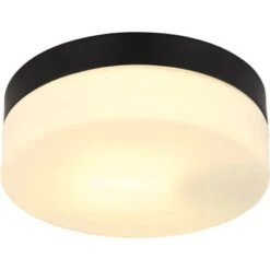 Globo Außenleuchte 1-flammig Schwarz Matt 184 X 65 Mm -Globo Lighting 9007371434763 3749 S 01