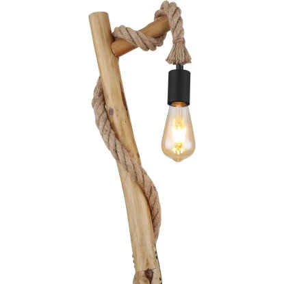 Globo Stehlampe 1-flammig Schwarz Matt 425 X 300 X 1500 Mm 11 Globo Stehlampe 1-flammig Schwarz Matt 425 X 300 X 1500 Mm – Bild 9