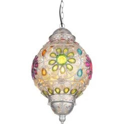 Globo Pendelleuchte 1-flammig Silbergrau 270 X 1200 Mm 17 Globo Pendelleuchte 1-flammig Silbergrau 270 X 1200 Mm -Globo Lighting 9007371435135 3749 CU 01