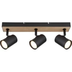 Globo Strahler Robby 3-flammig Schwarz Matt 410 X 60 X 135 Mm -Globo Lighting 9007371435159 3749 S 03