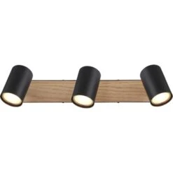 Globo Strahler Robby 3-flammig Schwarz Matt 410 X 60 X 135 Mm -Globo Lighting 9007371435159 3749 S 04