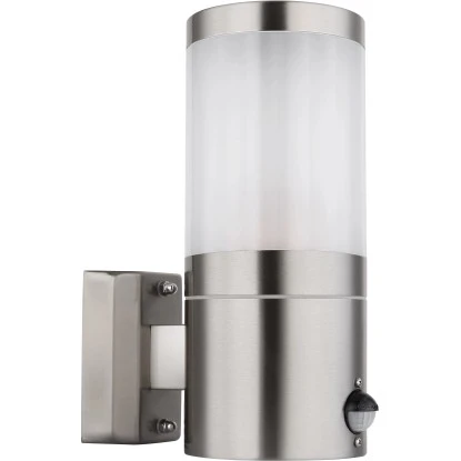 Globo Außenleuchte 1-flammig Silber Glänzend 10,2 Cm X 24,5 Cm 3 Globo Außenleuchte 1-flammig Silber Glänzend 10,2 Cm X 24,5 Cm
