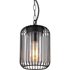 Globo Außenleuchte 1-flammig Schwarz Matt 160 X 755 Mm 16 Globo Außenleuchte 1-flammig Schwarz Matt 160 X 755 Mm -Globo Lighting 9007371435340 3749 CU 01