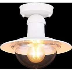 Globo Außenleuchte Linda 1-flammig Weiß 236 X 215 Mm -Globo Lighting 9007371436323 3749 S 02