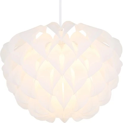 Globo Pendelleuchte Irene 1-flammig Weiß 260 X 1200 Mm 9 Globo Pendelleuchte Irene 1-flammig Weiß 260 X 1200 Mm – Bild 7