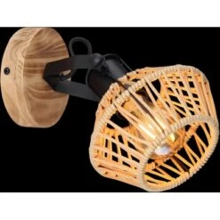 Globo Strahler Valli 1-flammig Dunkelbraun 160 X 220 Mm -Globo Lighting 9007371436354 3749 S 02