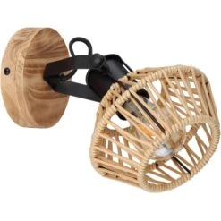 Globo Strahler Valli 1-flammig Dunkelbraun 160 X 220 Mm -Globo Lighting 9007371436354 3749 S 03