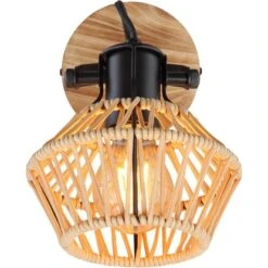 Globo Strahler Valli 1-flammig Dunkelbraun 160 X 220 Mm -Globo Lighting 9007371436354 3749 S 04