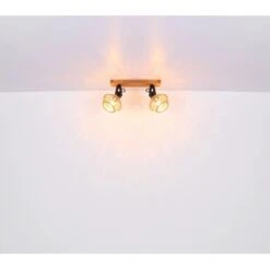 Globo Strahler Valli 1-flammig Dunkelbraun 160 X 220 Mm -Globo Lighting 9007371436354 3749 S 07