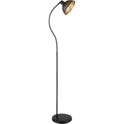 Globo Stehlampe Lenna 1-flammig Schwarz Matt 325 X 250 X 1480 Mm -Globo Lighting 9007371436408 3749 S 03
