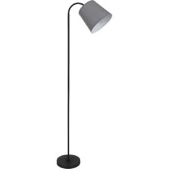 Globo Stehlampe Nathan 1-flammig Schwarz Matt 490 X 220 X 1710 Mm -Globo Lighting 9007371436446 3749 S 02