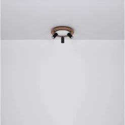 Globo LED-Deckenleuchte Ulla 5-flammig Schwarz Matt 450 X 450 X 130 Mm -Globo Lighting 9007371436507 3749 S 09