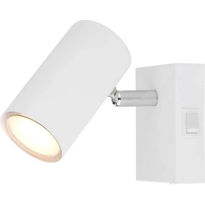 Globo Strahler Robby 1-flammig Weiß 70 X 100 Mm 4 Globo Strahler Robby 1-flammig Weiß 70 X 100 Mm – Bild 2