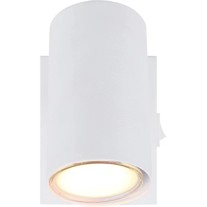 Globo Strahler Robby 1-flammig Weiß 70 X 100 Mm 6 Globo Strahler Robby 1-flammig Weiß 70 X 100 Mm – Bild 4