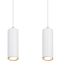 Globo Pendelleuchte Robby 4-flammig Weiß 650 X 60 X 1200 Mm -Globo Lighting 9007371436545 3749 CU 01