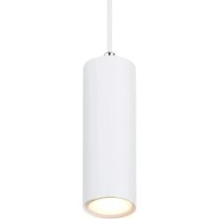 Globo Pendelleuchte Robby 1-flammig Weiß 90 X 90 X 1200 Mm -Globo Lighting 9007371436552 3749 CU 01