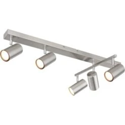 Globo Strahler Robby 5-flammig Nickel Matt 700 X 350 X 170 Mm -Globo Lighting 9007371436576 3749 S 05