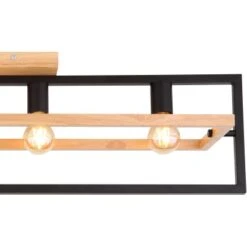 Globo Deckenleuchte Erica 4-flammig Dunkelbraun 980 X 200 X 260 Mm -Globo Lighting 9007371436712 3749 CU 01