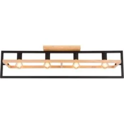 Globo Deckenleuchte Erica 4-flammig Dunkelbraun 980 X 200 X 260 Mm -Globo Lighting 9007371436712 3749 S 04