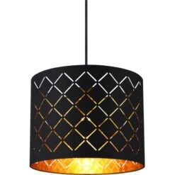 Globo Pendelleuchte Clarke 5-flammig Schwarz Matt 1930 X 300 X 1200 Mm 14 Globo Pendelleuchte Clarke 5-flammig Schwarz Matt 1930 X 300 X 1200 Mm -Globo Lighting 9007371436811 3749 CU 02