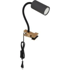 Globo Klemmstrahler Robby 1-flammig Graphit Dunkel 290 X 100 X 415 Mm -Globo Lighting 9007371436880 3749 S 02