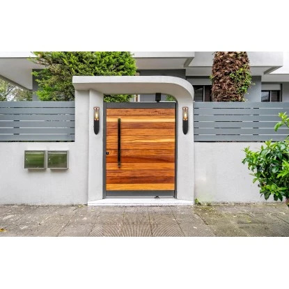 Globo Außenleuchte Boston 1-flammig Schwarz Rauchfarben 76 X 410 Mm 3 Globo Außenleuchte Boston 1-flammig Schwarz Rauchfarben 76 X 410 Mm