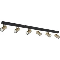 Globo Strahler Robby 6-flammig Schwarz Matt 1150 X 60 X 120 Mm 9 Globo Strahler Robby 6-flammig Schwarz Matt 1150 X 60 X 120 Mm -Globo Lighting 9007371436996 3749 S 02