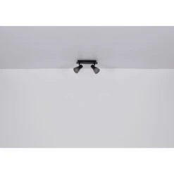 Globo Strahler Claude 4-flammig Schwarz Matt-Rauchfarben 500 X 70 X 155 Mm -Globo Lighting 9007371437207 3749 S 09